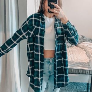 Medium Vintage Button Down Flannel